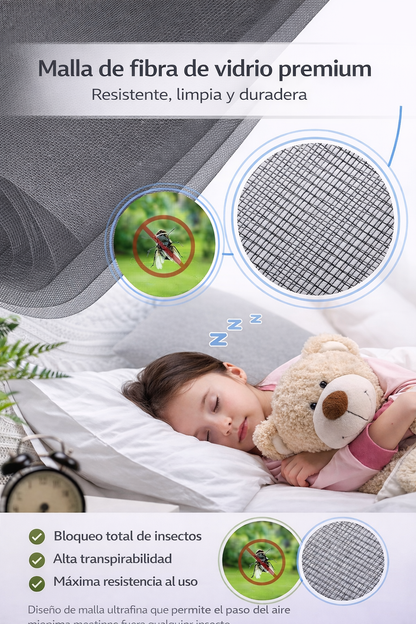 Mosquitera XXL para Patio – Cierre Magnético